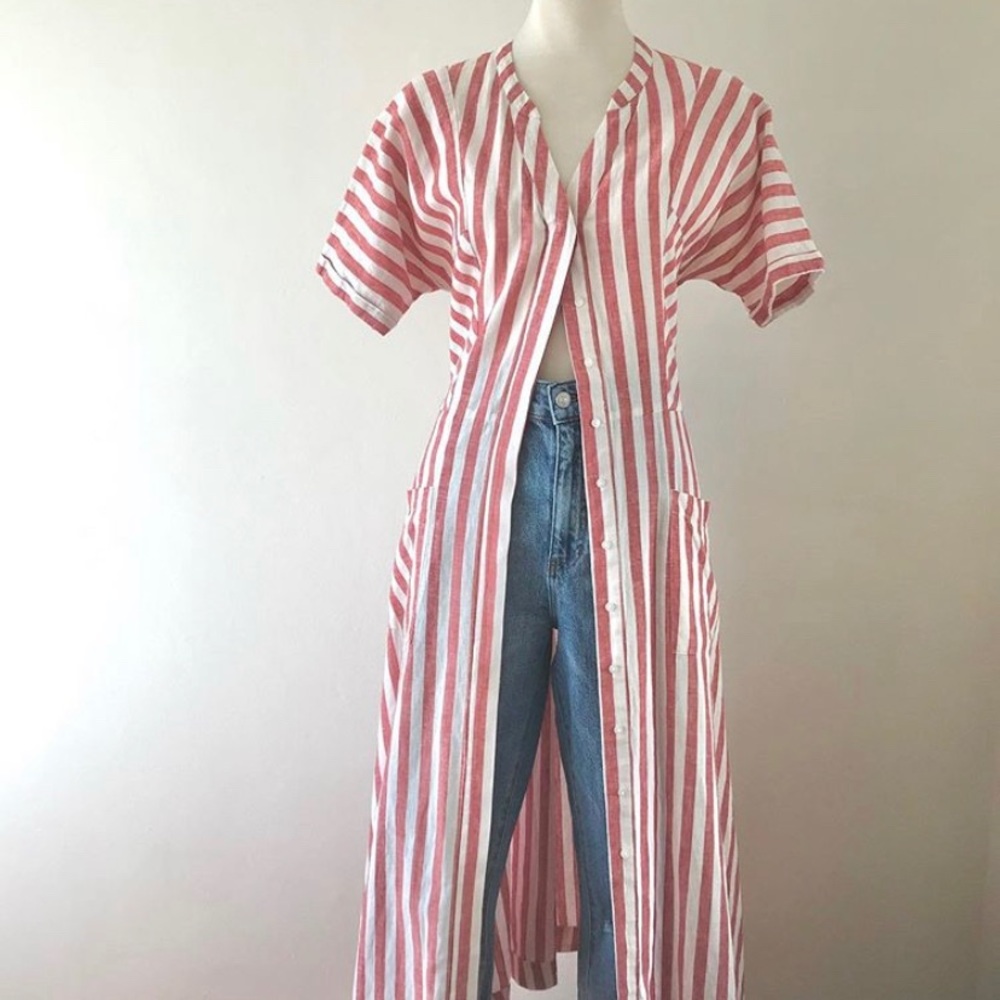 Cotton Linen Dress